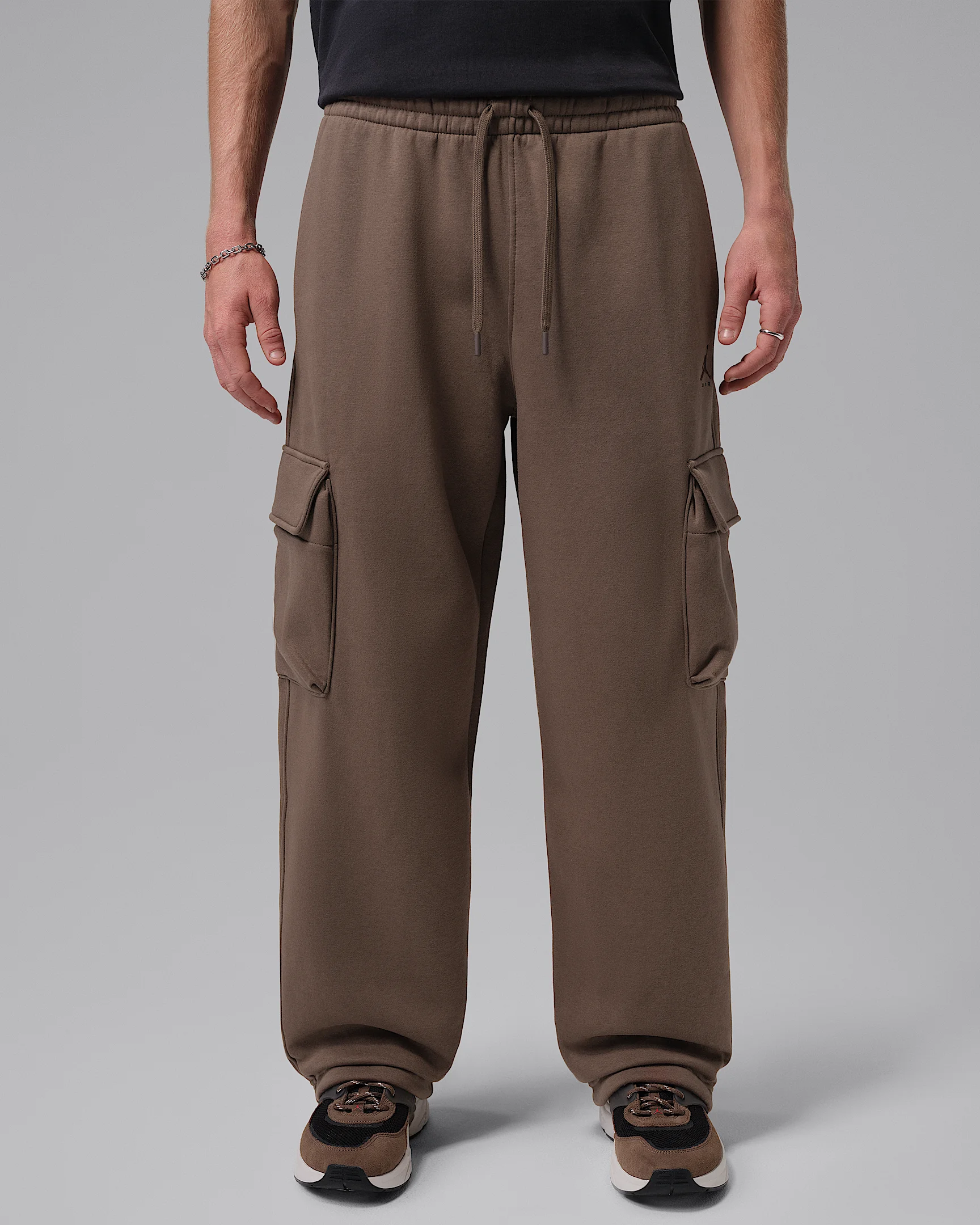 Jordan Brooklyn Men's Oversized Fleece Cargo Pants - 1