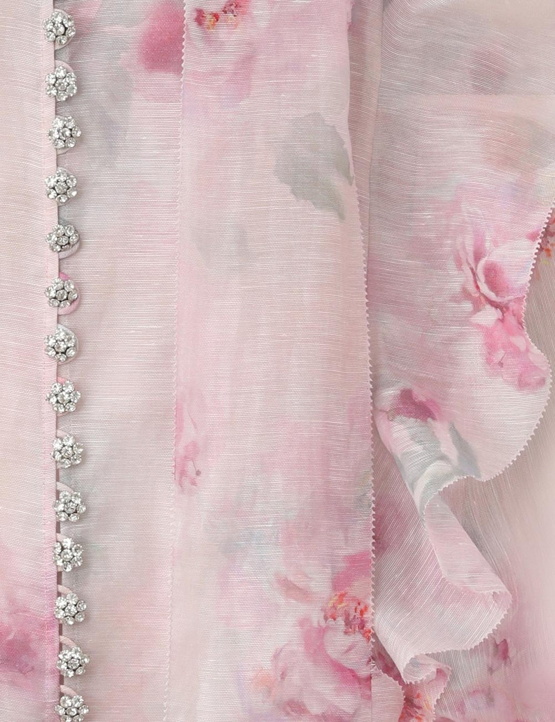 CRUSH TIE NECK RUFFLE 블라우스 6