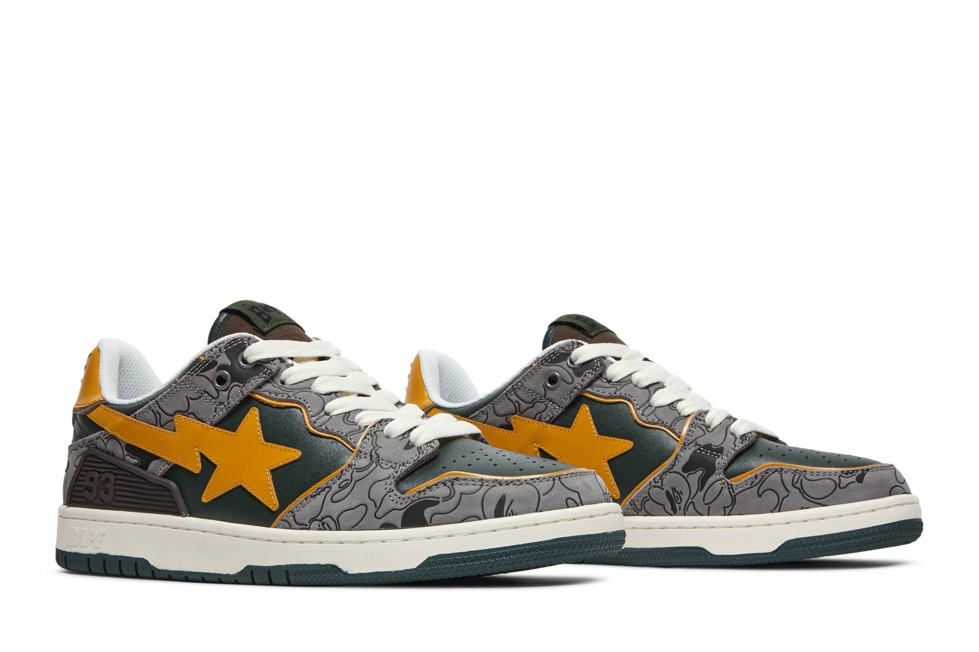 Sk8 Sta Low 'Green Camo' - 8