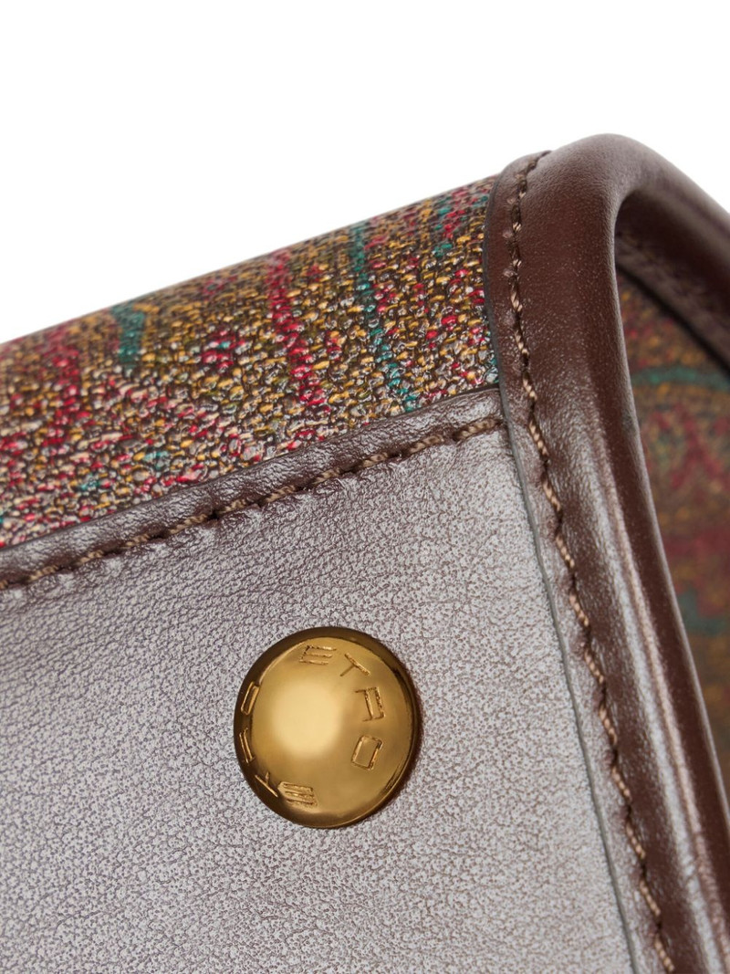 paisley-print travel bag 7