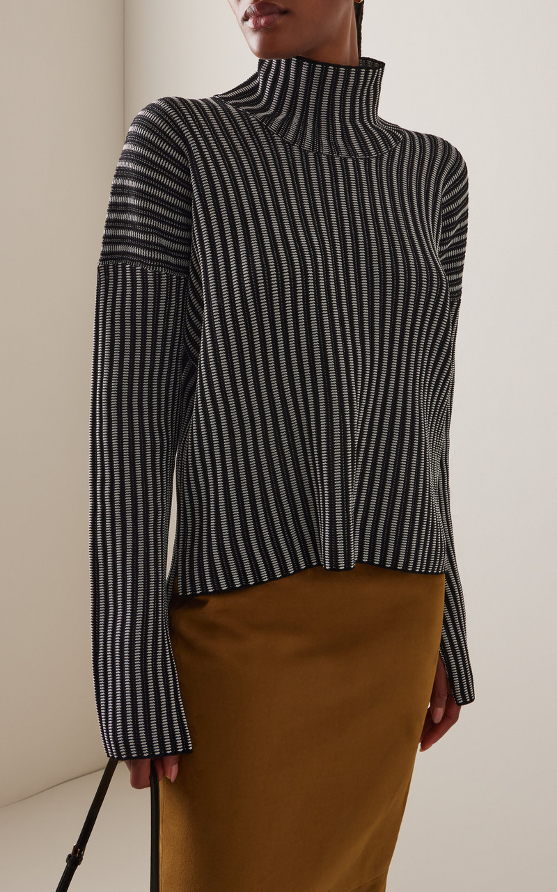 Elysia Knit Sweater black/white 3