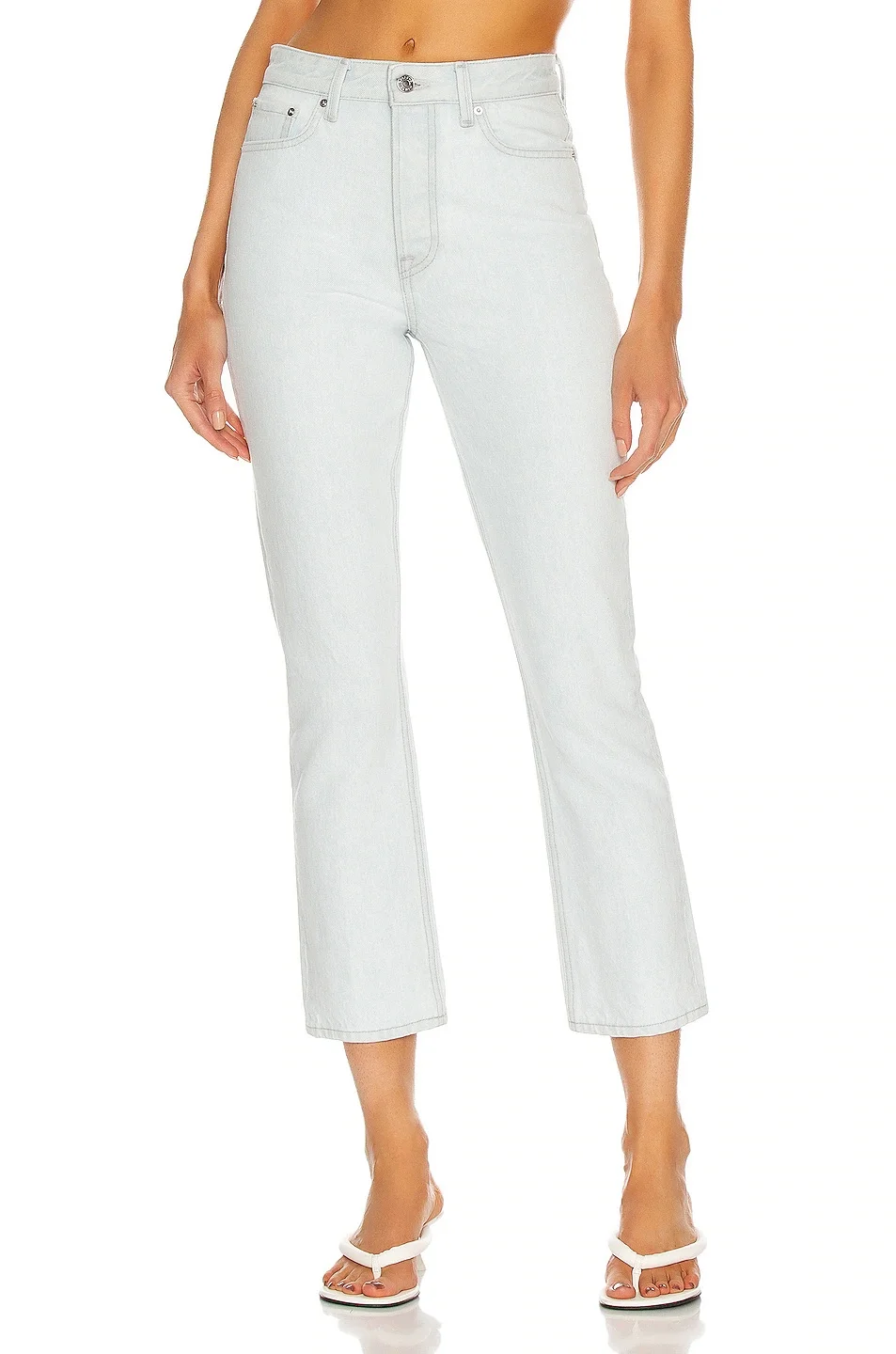 Karolina High Rise Straight Crop - 1