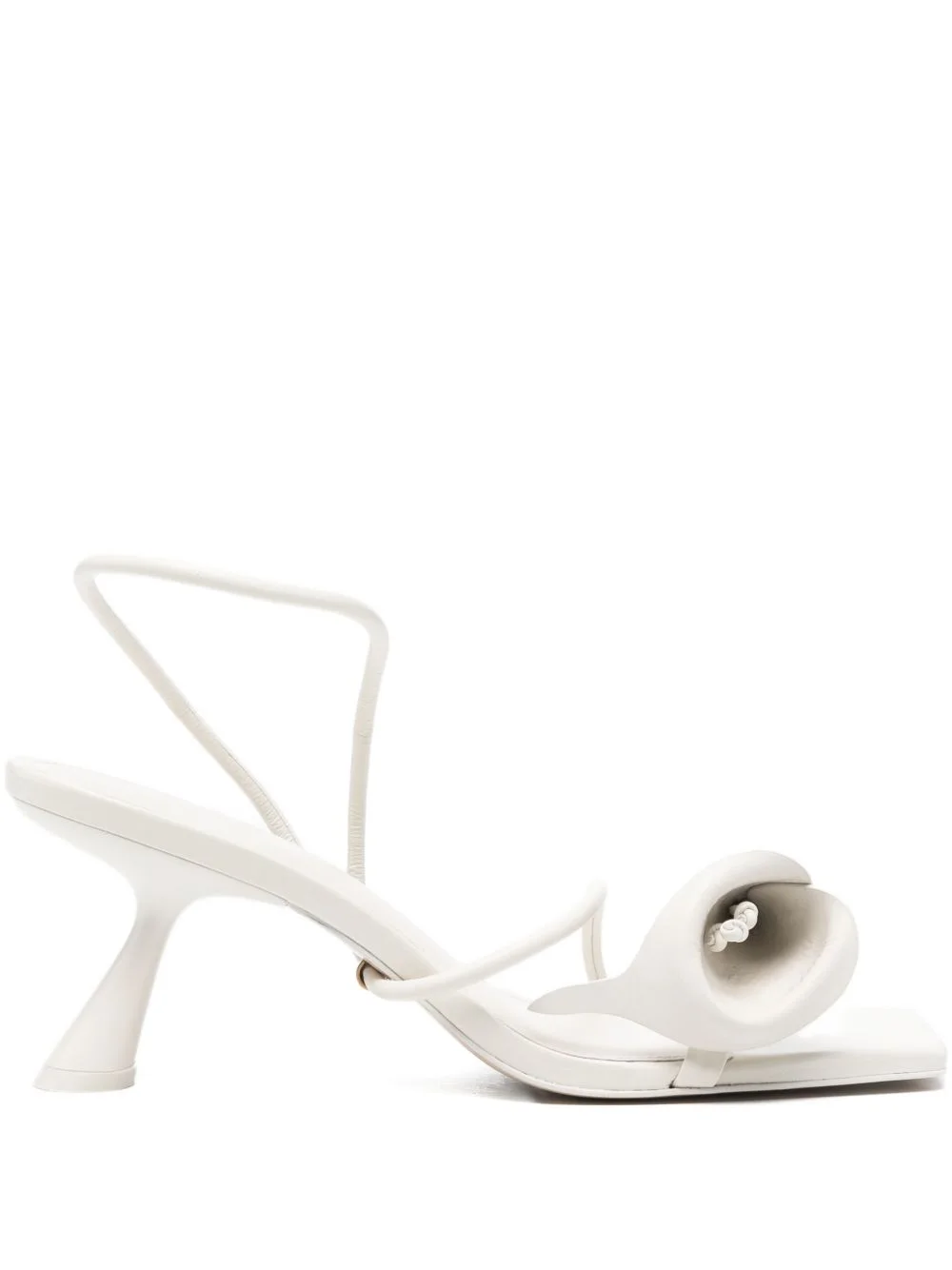 80mm Ria spiral strap sandals - 1