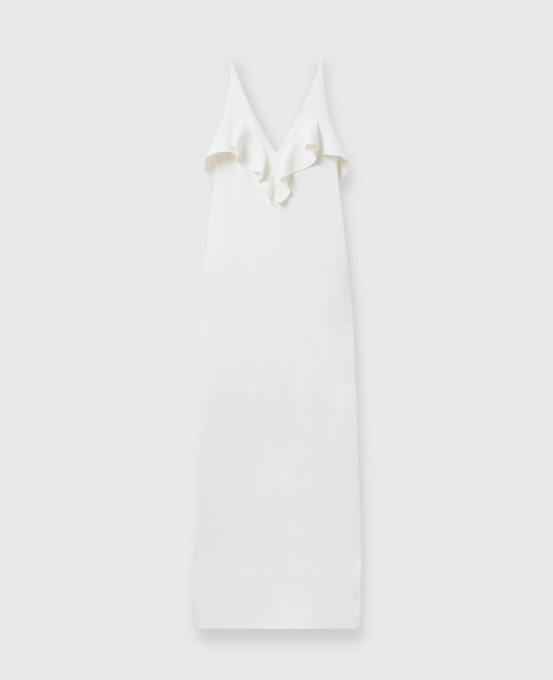 Ruffle Tier V-Neck Dress - 1