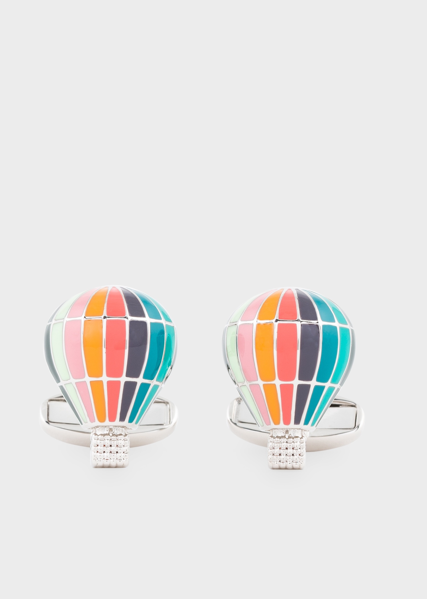 'Artist Stripe' Hot Air Balloon Cufflinks - 1