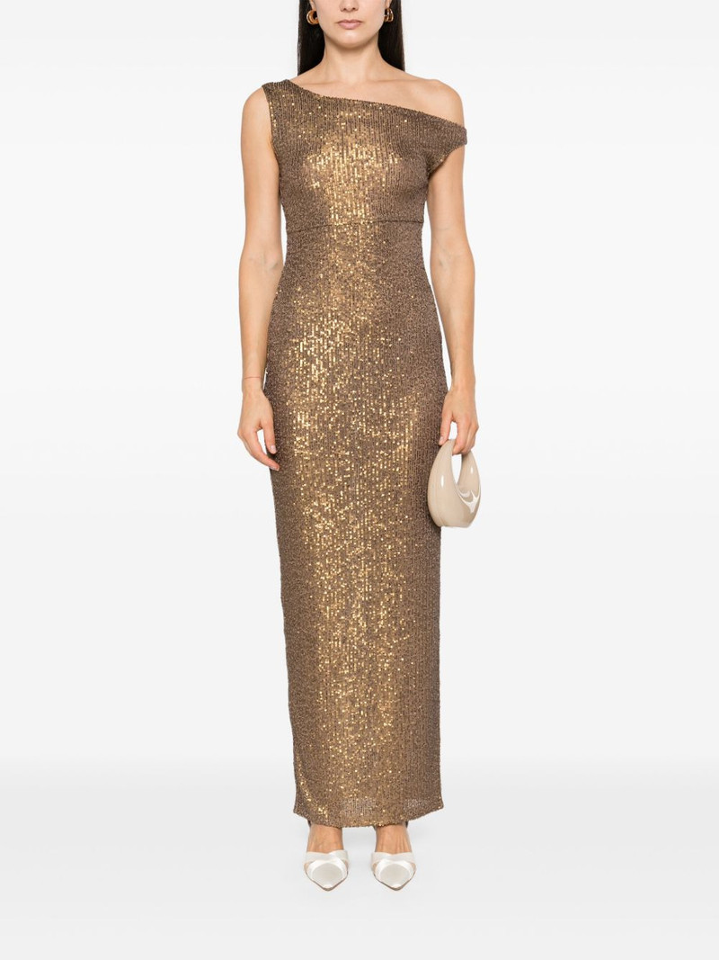 NORMA KAMALI sequin-embellished gown outlook