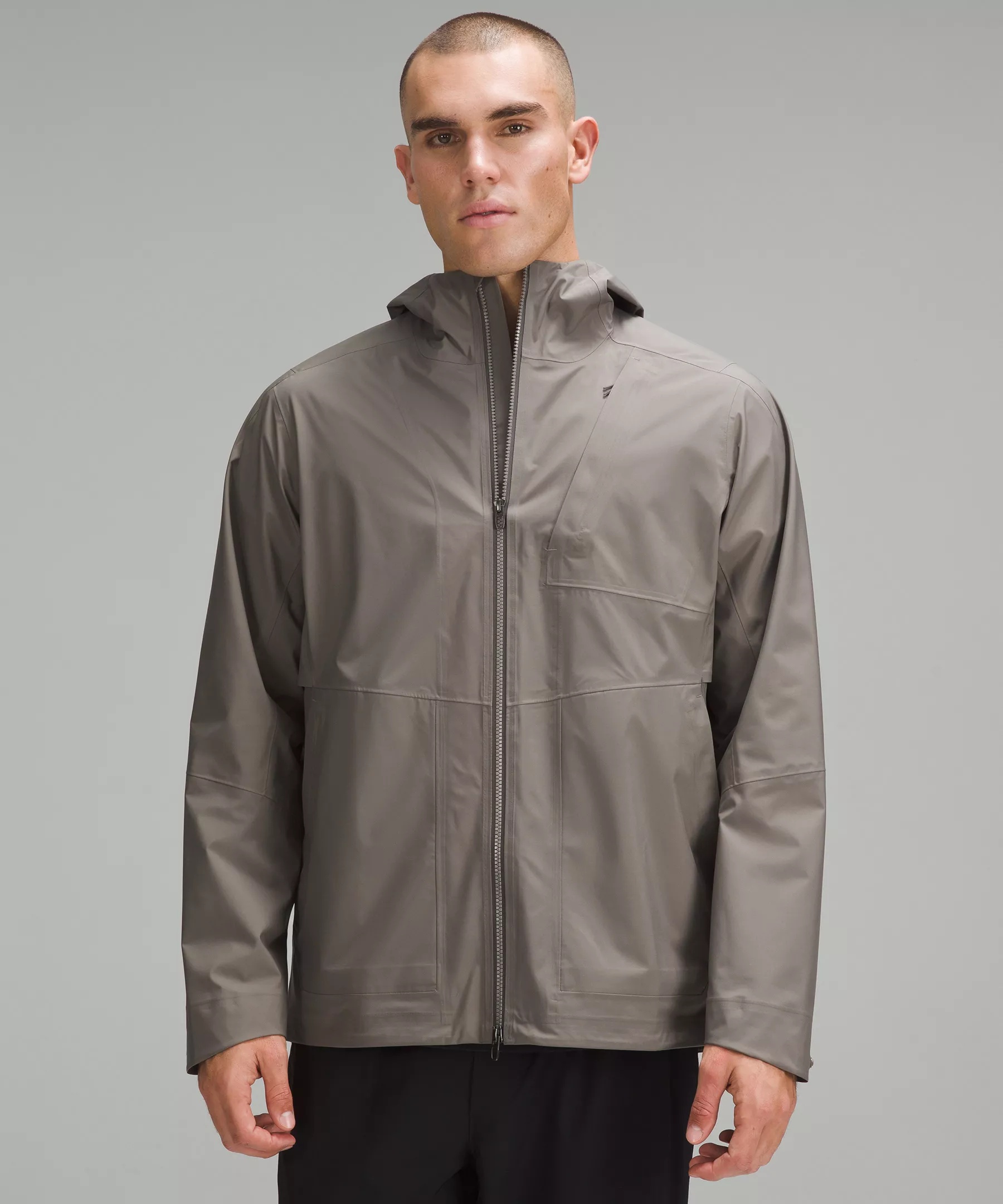 Waterproof Full-Zip Rain Jacket - 1
