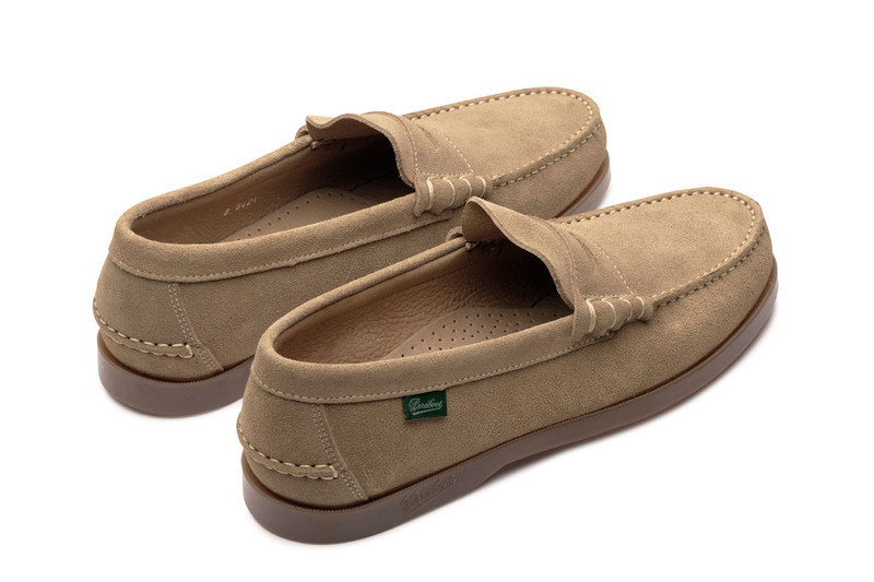 Paraboot Coraux Velours Sand - Rubber Sole outlook