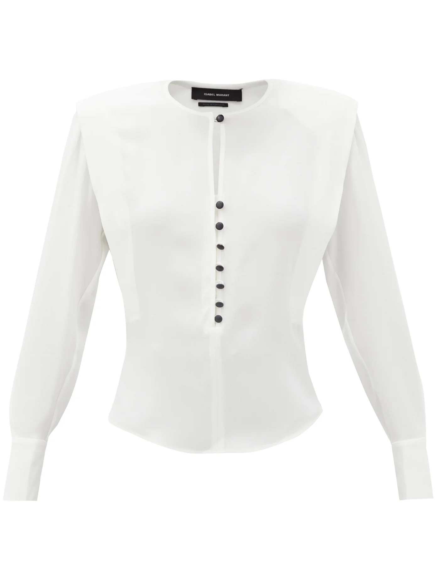 Feodia buttoned cady top - 1