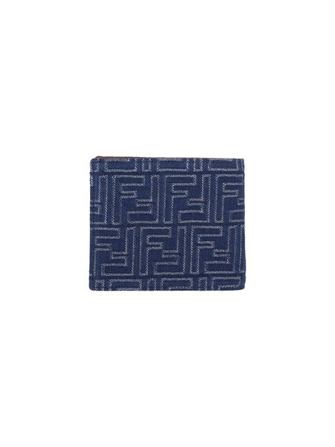 Fendi Men Bi-Fold Wallet "Ff" - 3