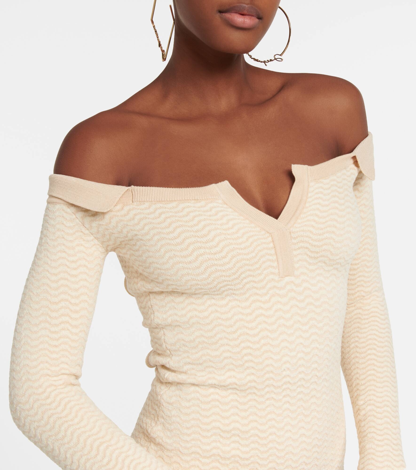 La Robe Pampero cotton-blend midi dress - 4