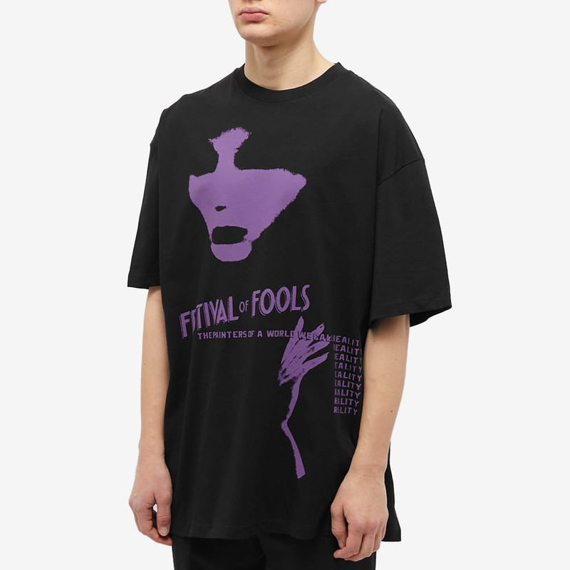Raf Simons Oversized Festival Fools Tee 2