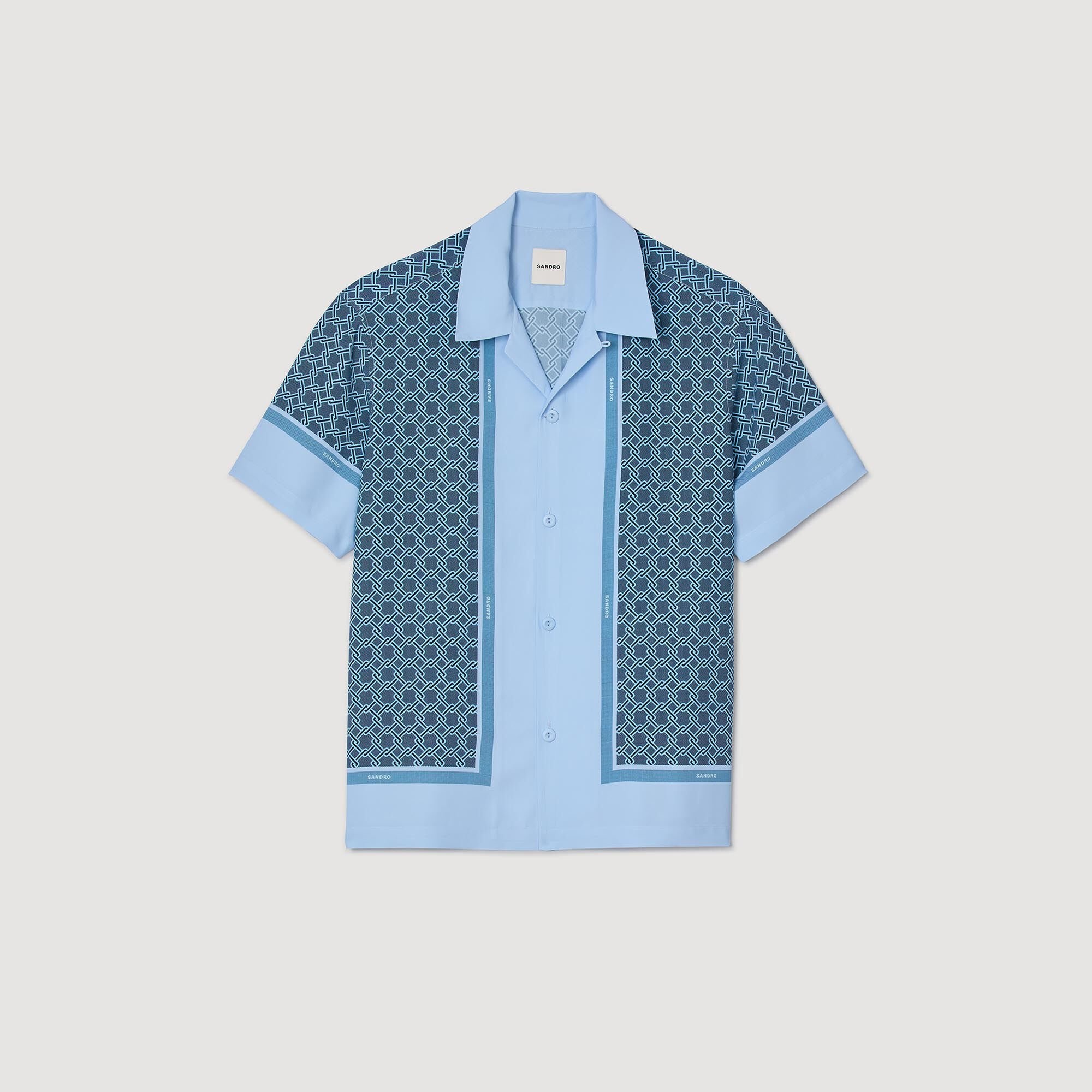 SHORT-SLEEVED PATTERNED SHIRT - 6