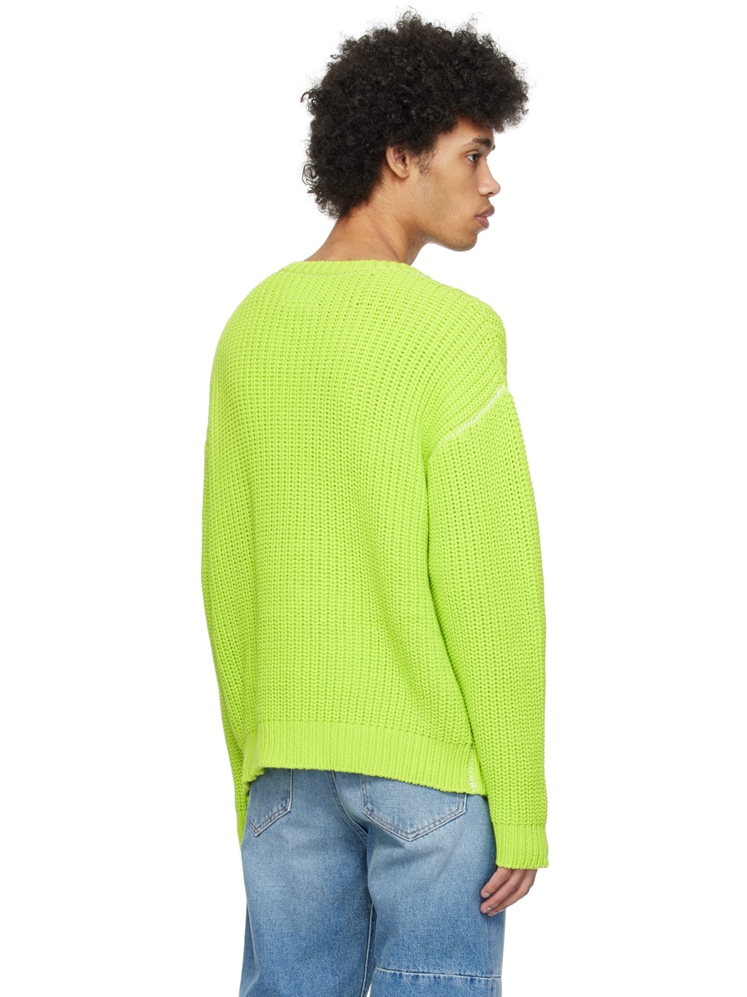 Green Crewneck Sweater - 3