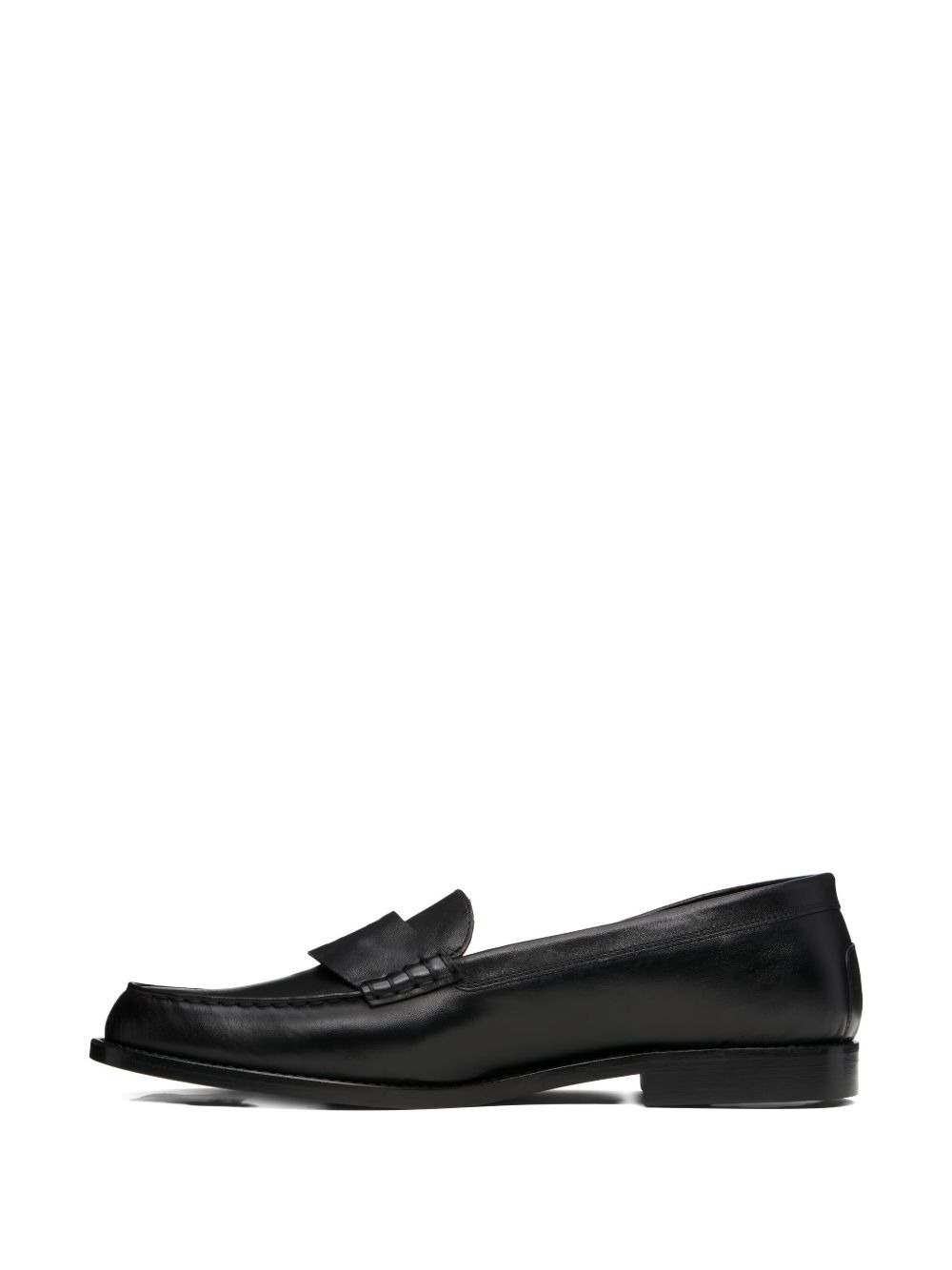 leather penny loafers - 4