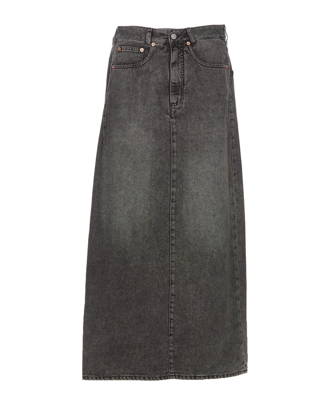 スカート Mm6 Maison Margiela Long Denim Skirt MM6 Maison Margiela - Long Denim Skirt | HBX - Globally