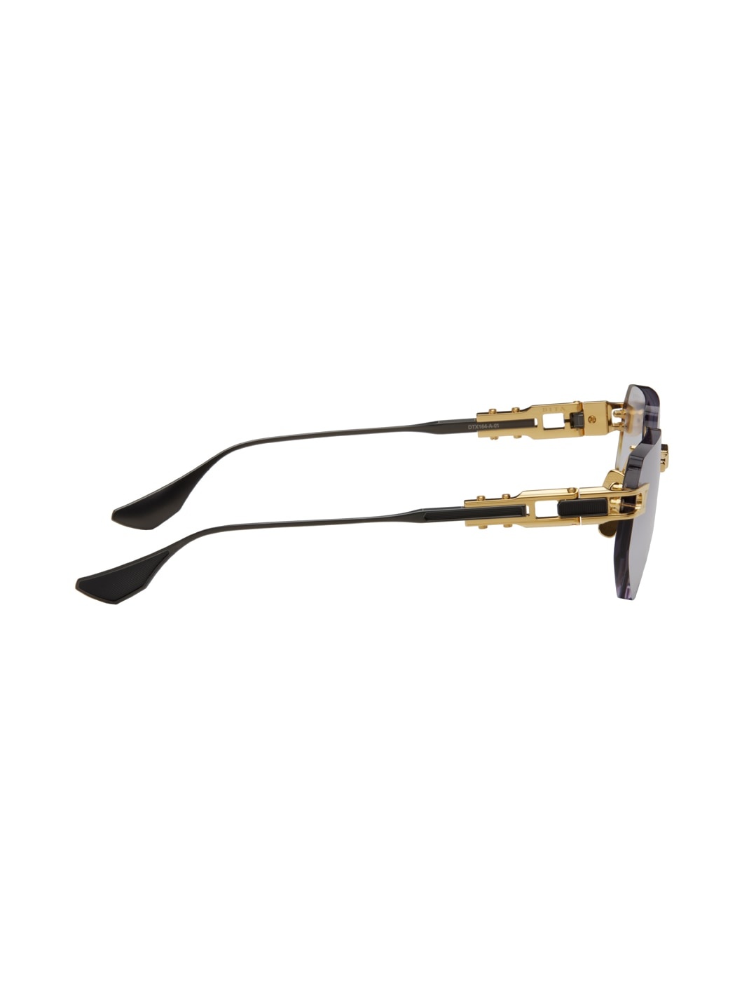 Gold & Black Grand-Imperyn Glasses - 2