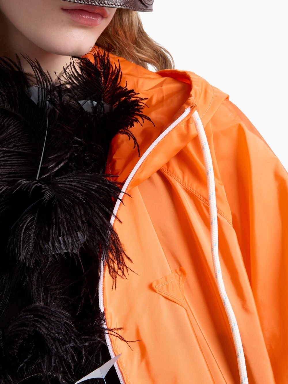 Re-Nylon rain jacket - 5