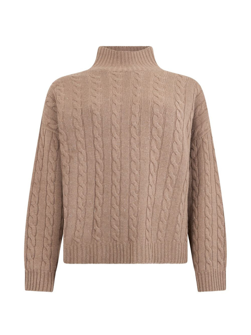 high-collar ribbed sweater 1