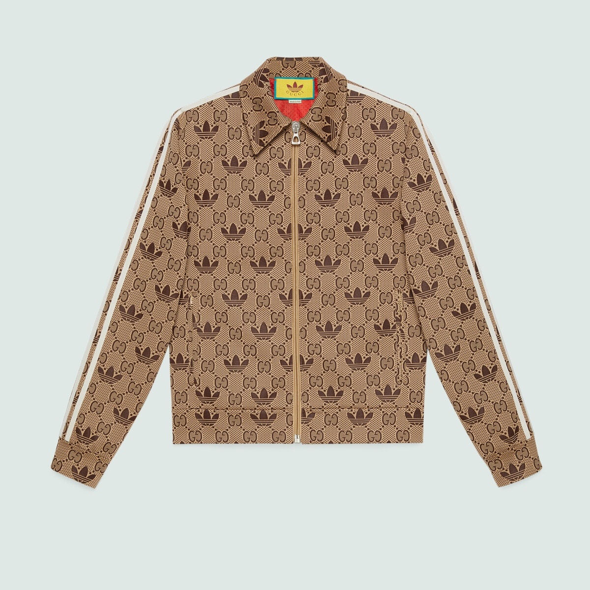 adidas x Gucci GG Trefoil zip jacket - 1
