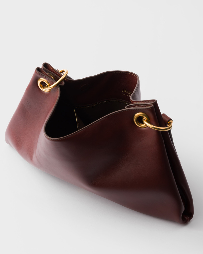 Prada Etude large leather shoulder bag 5