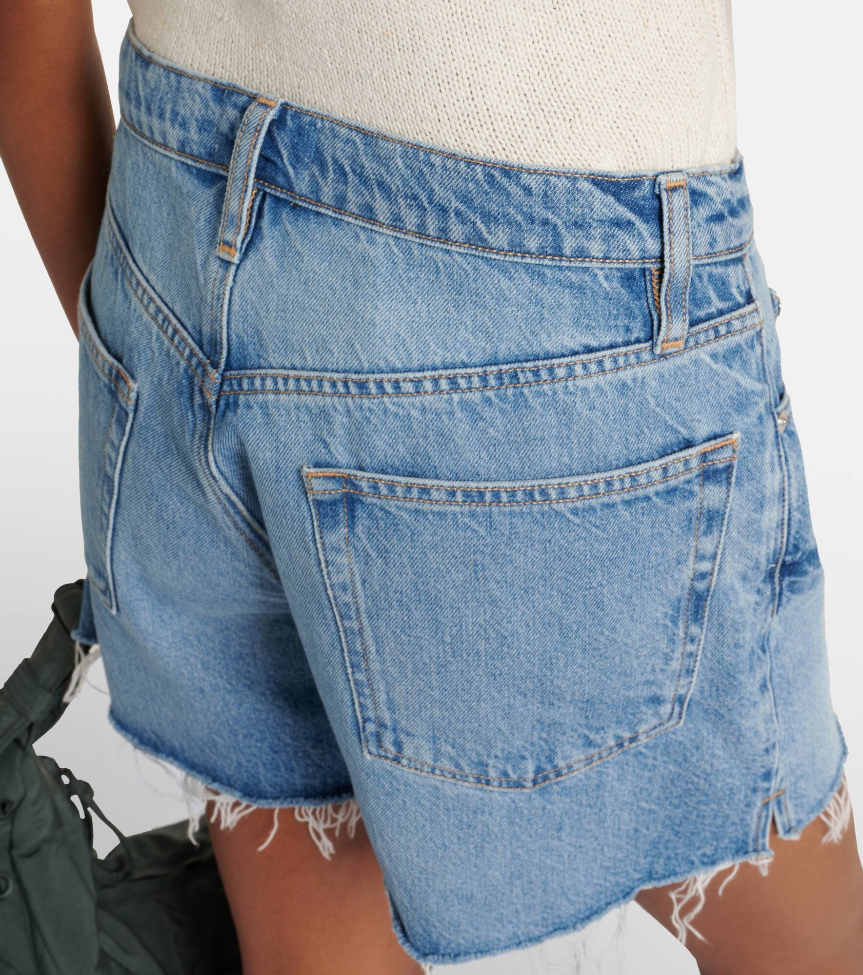 Vintage denim shorts - 5