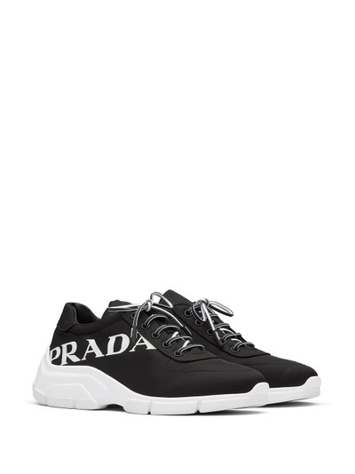 Prada knit low-top sneakers outlook