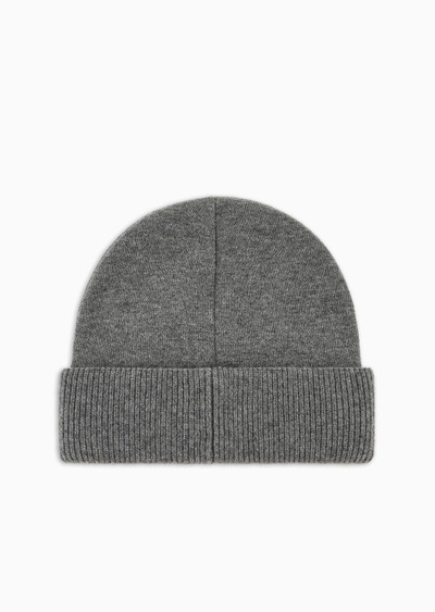 EMPORIO ARMANI Travel Essential wool beanie outlook