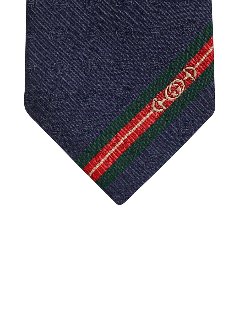 Double G jacquard tie - 2