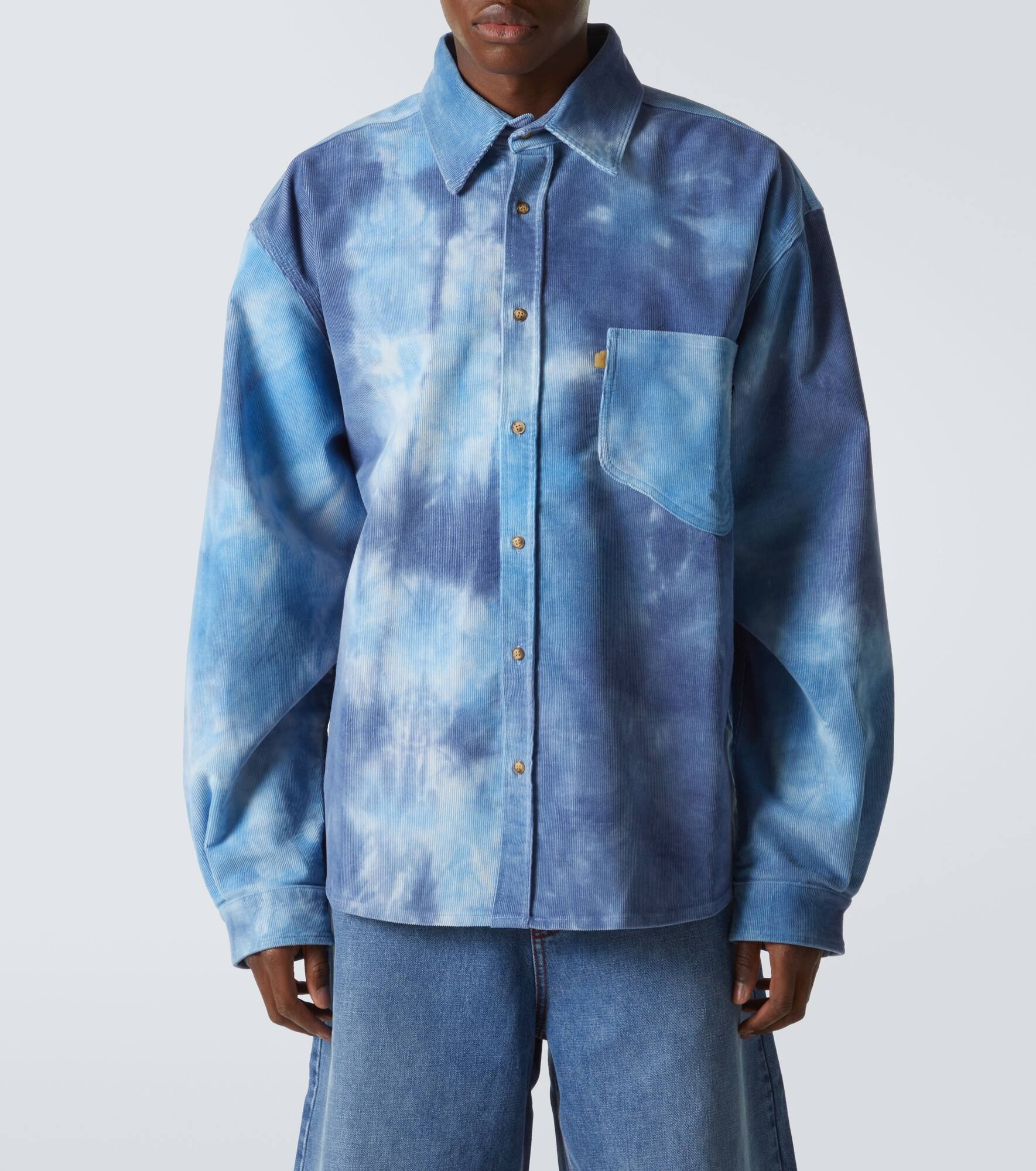 Cotton corduroy shirt - 3