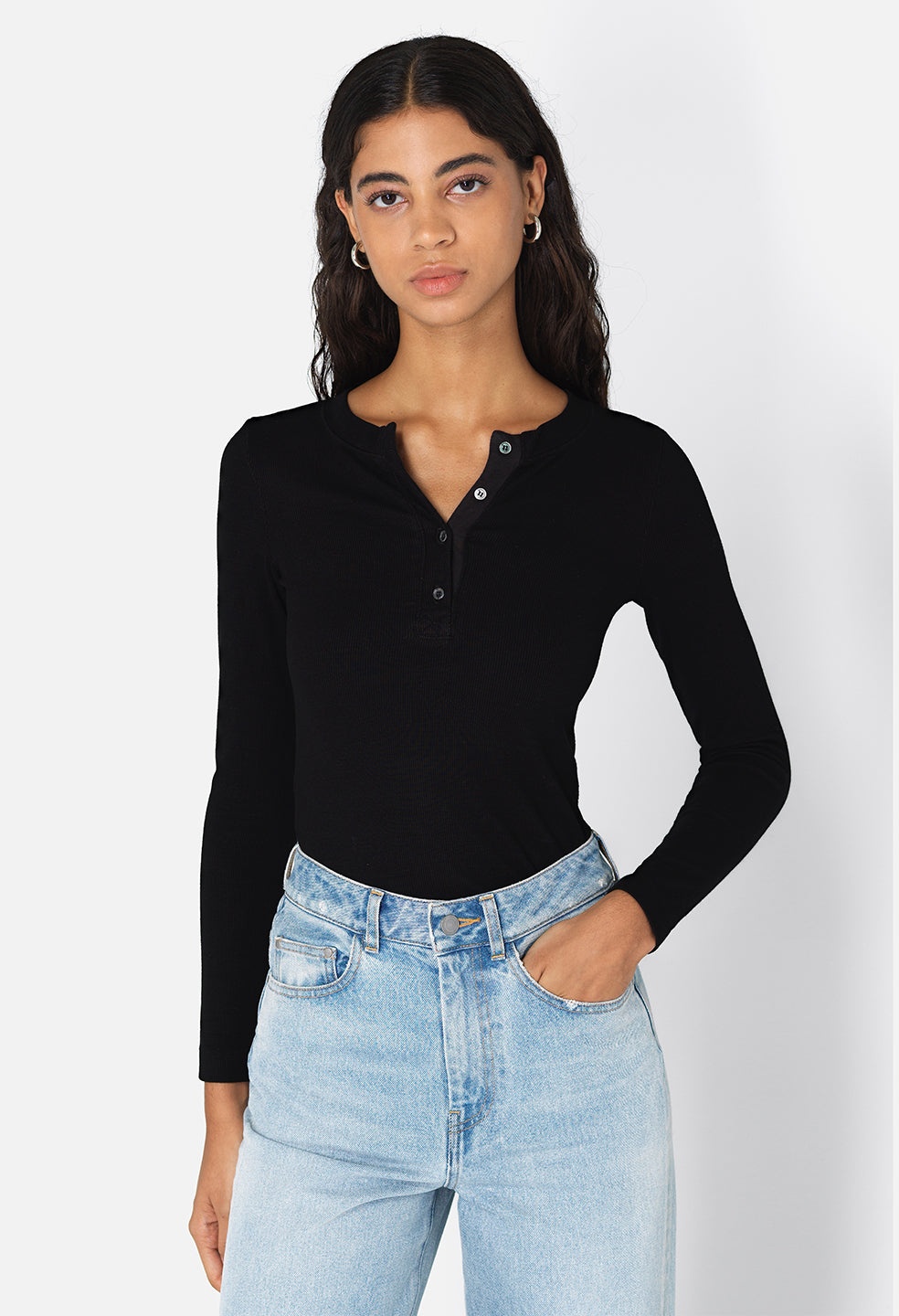 GEMINI RIB HENLEY - 5