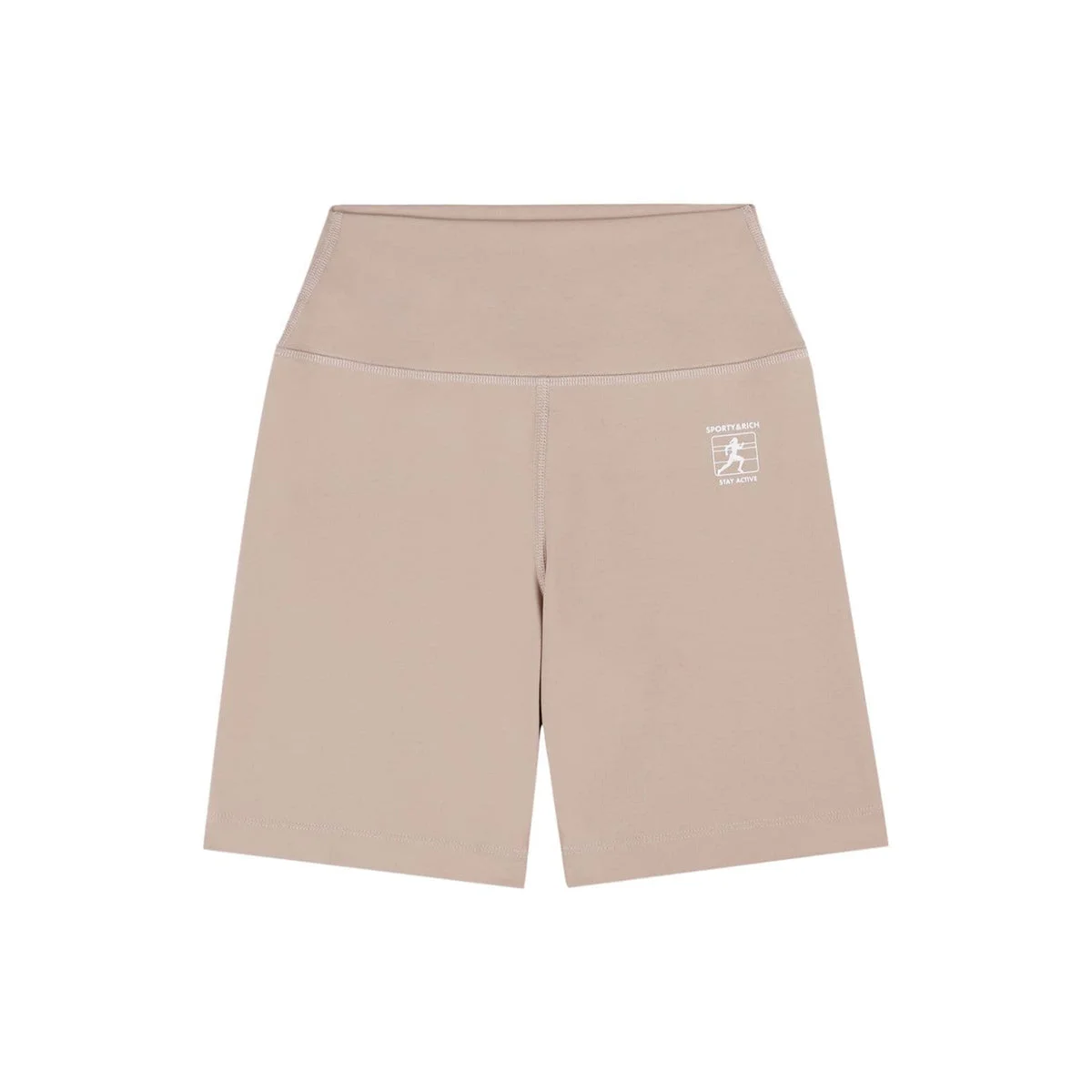 STAY ACTIVE BIKER SHORT (ELEPHANT/WHITE) - 1