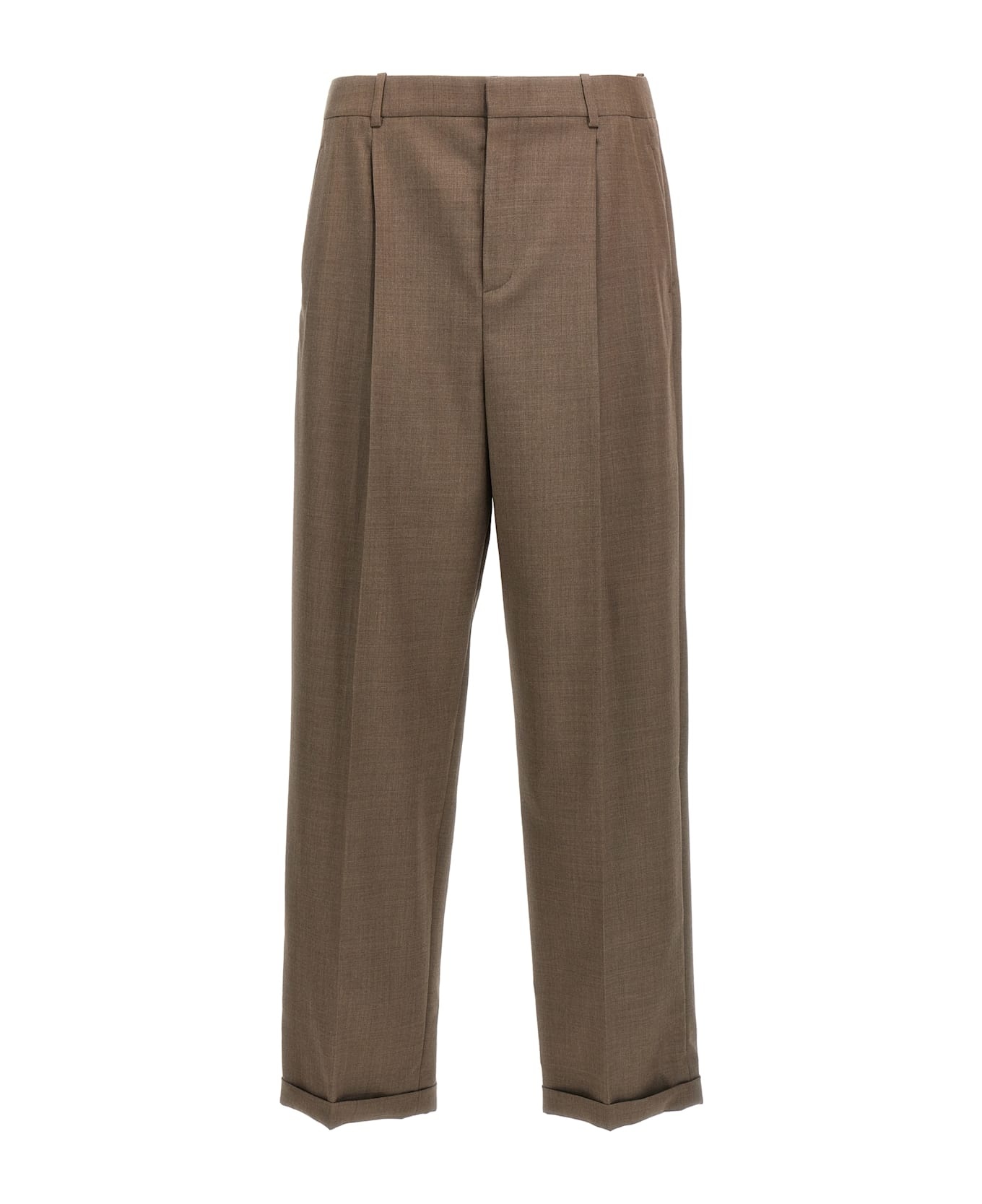 Wool Tailored Trousers - 1