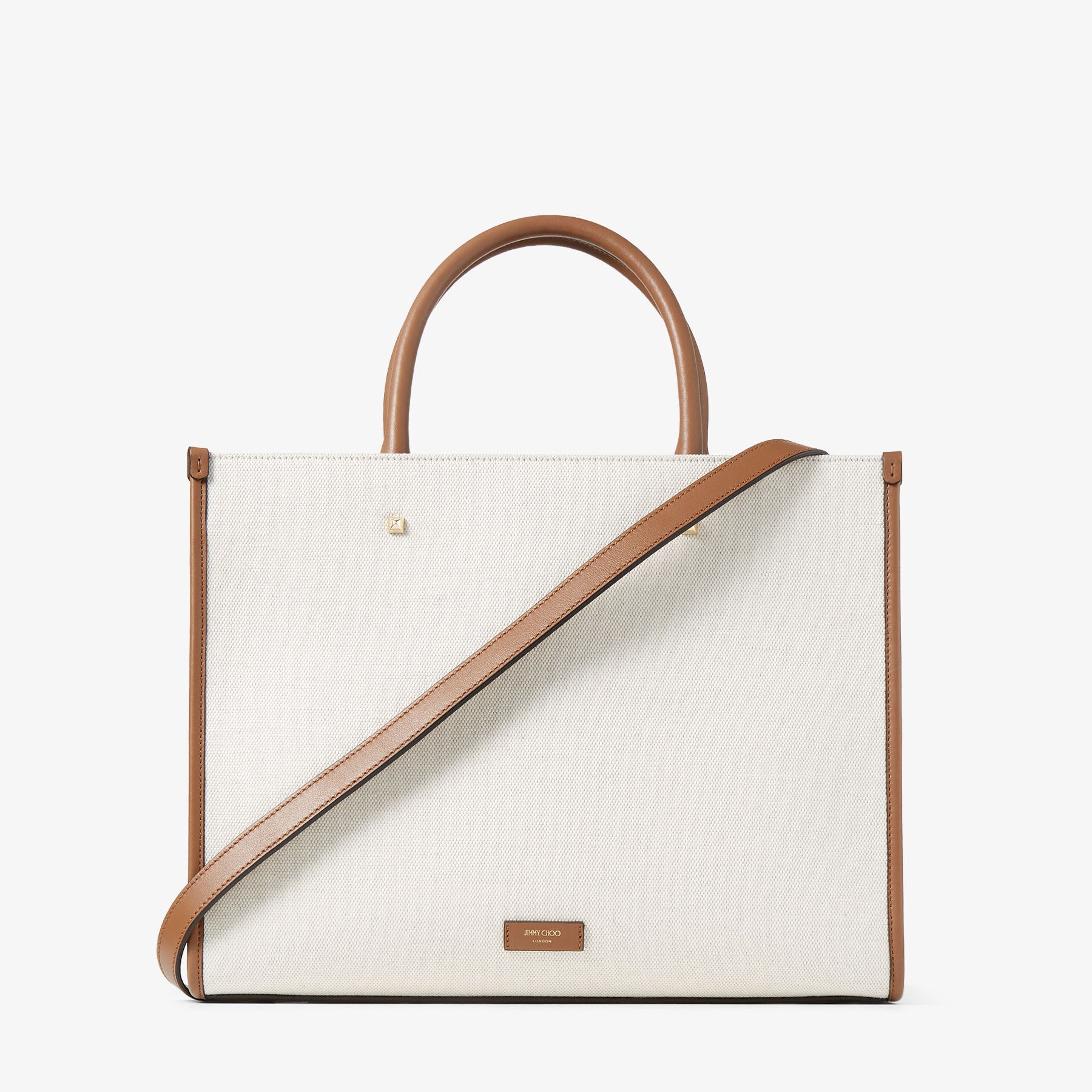 Varenne M Tote
Natural Recycled Cotton Canvas Tote Bag with Embroidered Logo - 7