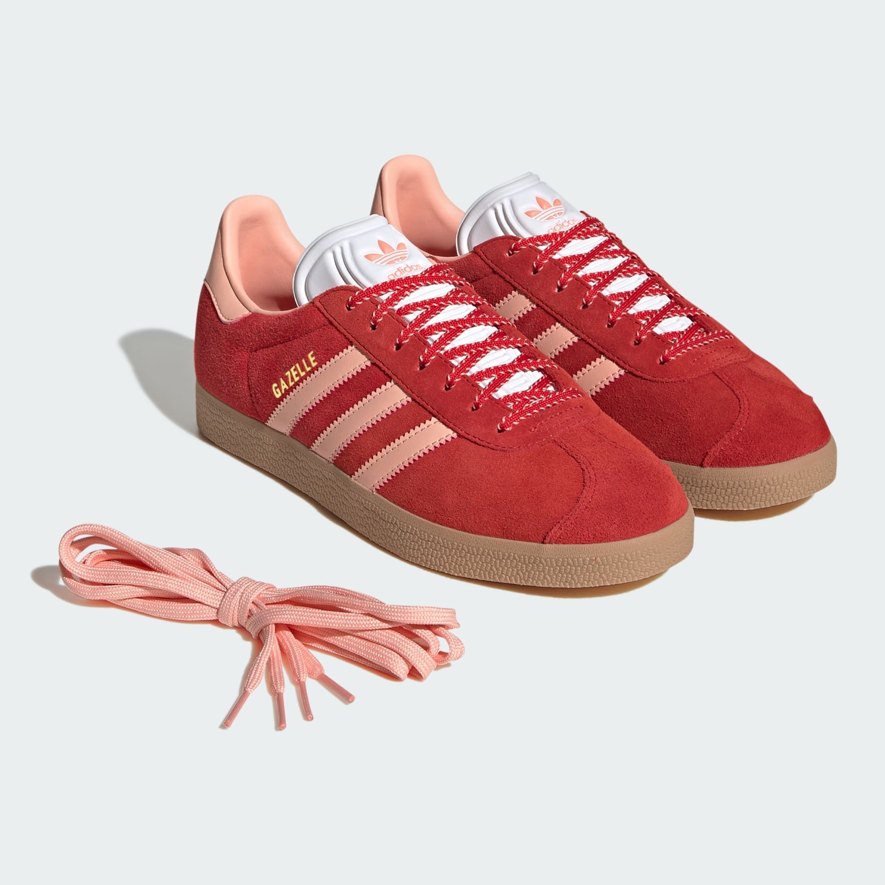 adidas gazelle silver green womens Adidas - Gazelle Adv Shoes Red/White