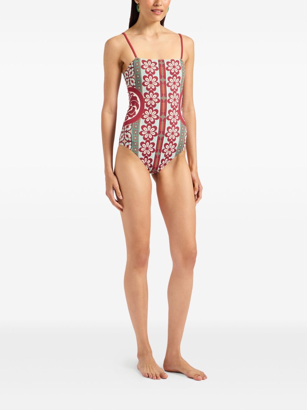 Elle floral-print swimsuit - 4