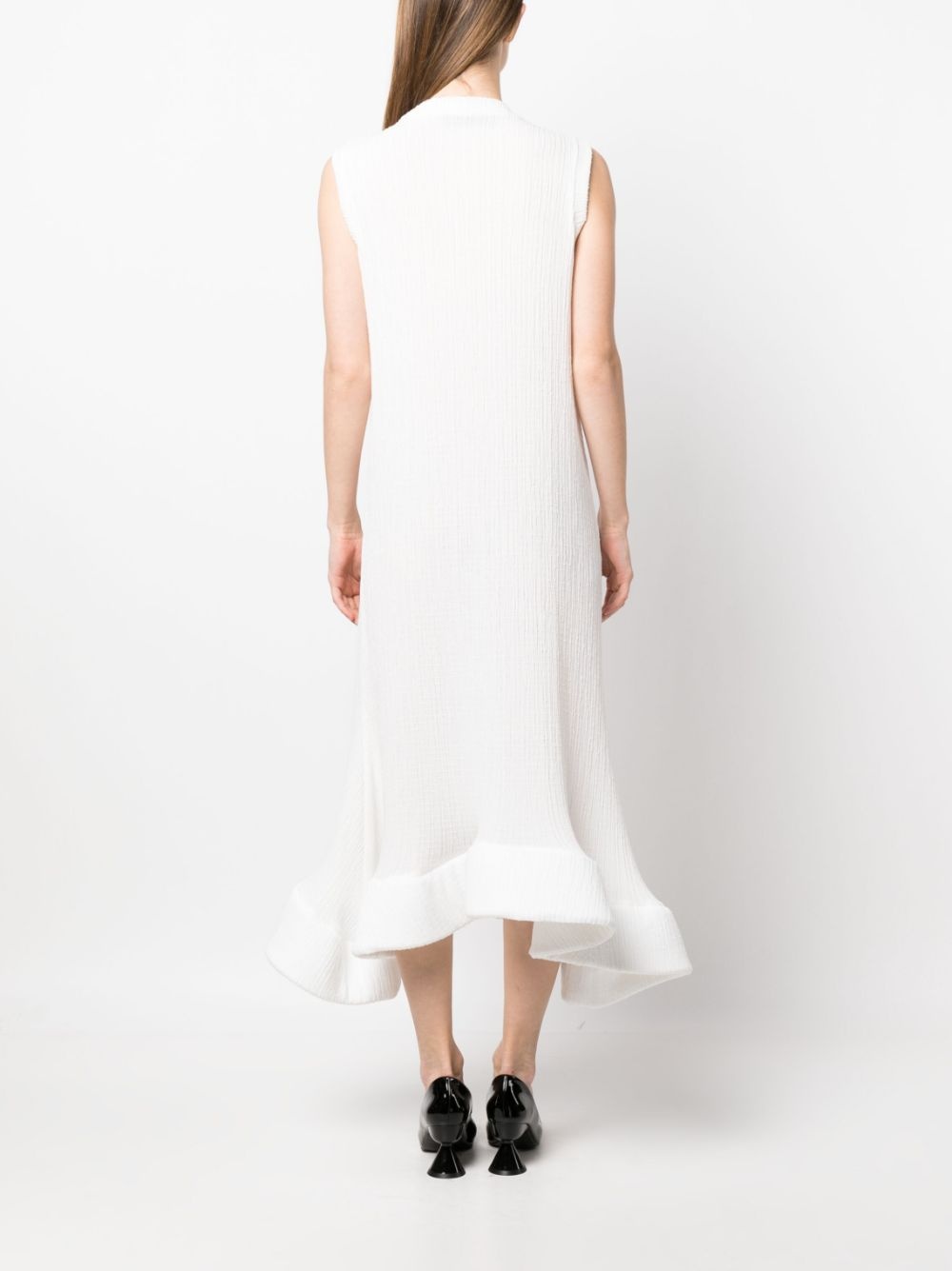 ruffled midi dress - 4