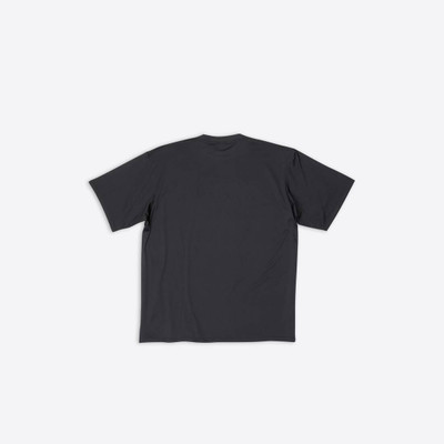 BALENCIAGA Men's Swim T-shirt in Black outlook