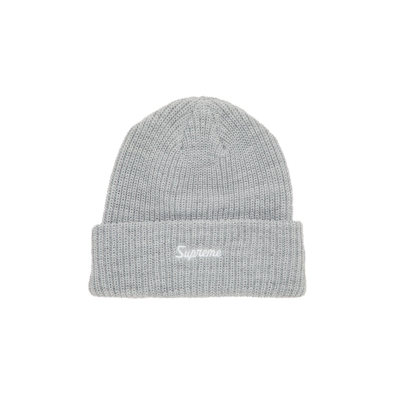 Supreme Loose Gauge Beanie 'Light Grey' - 1