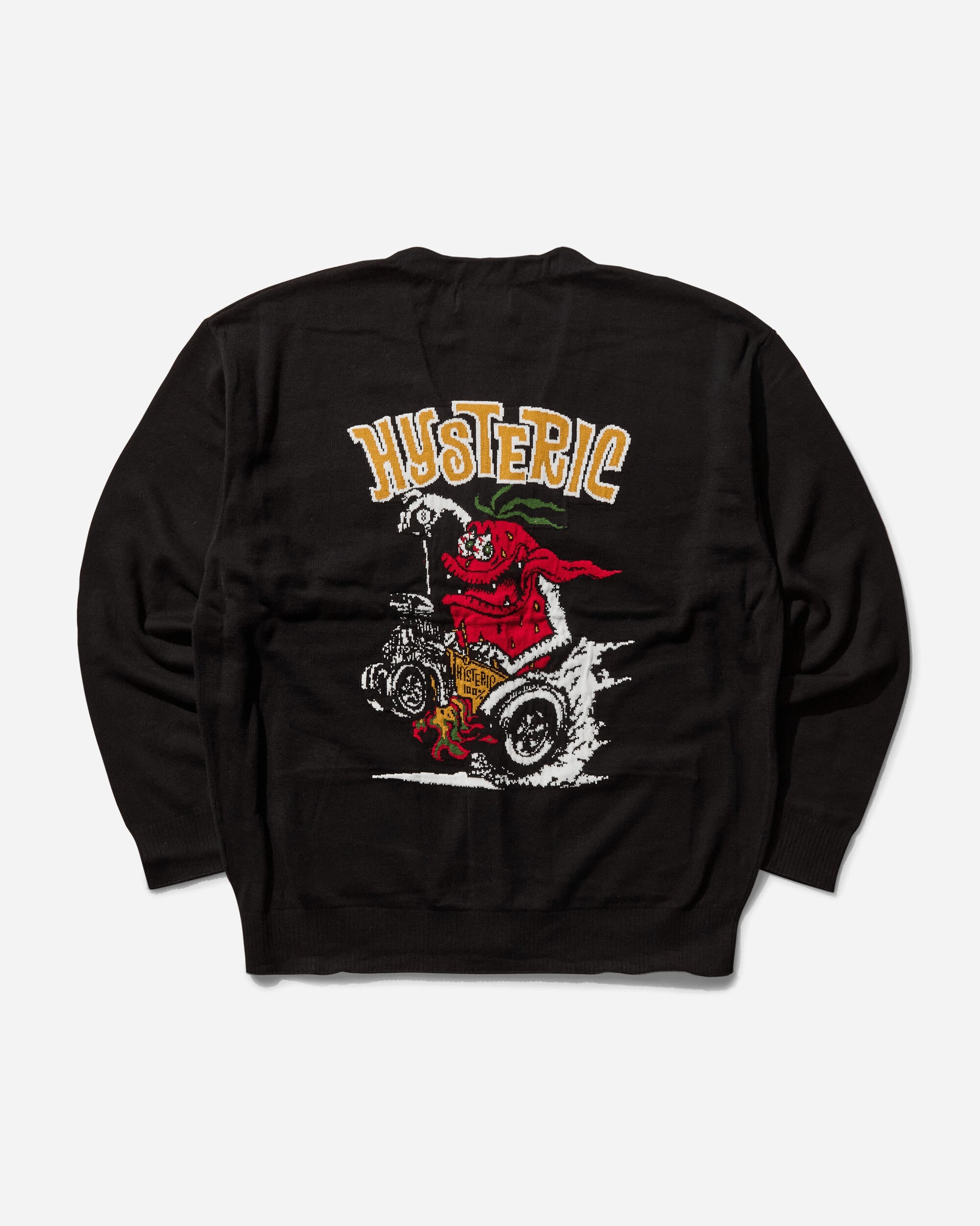 Men's STBM Racing Cardigan Black - 2