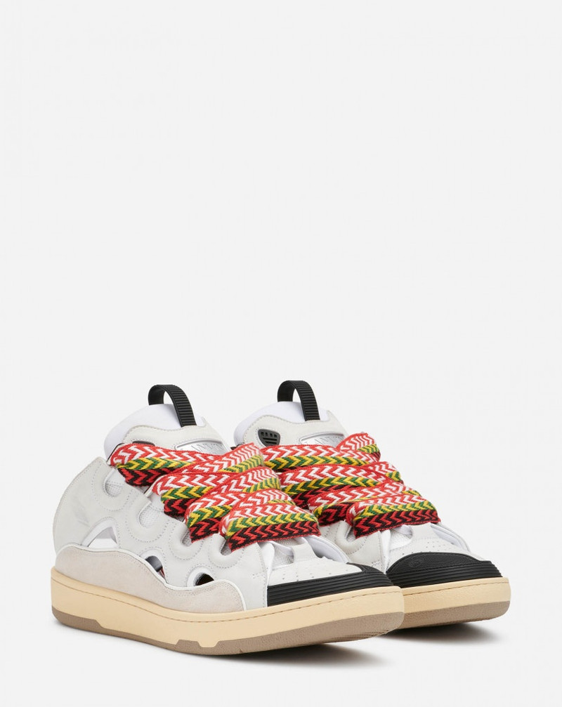 Lanvin LEATHER CURB MULE SNEAKERS outlook
