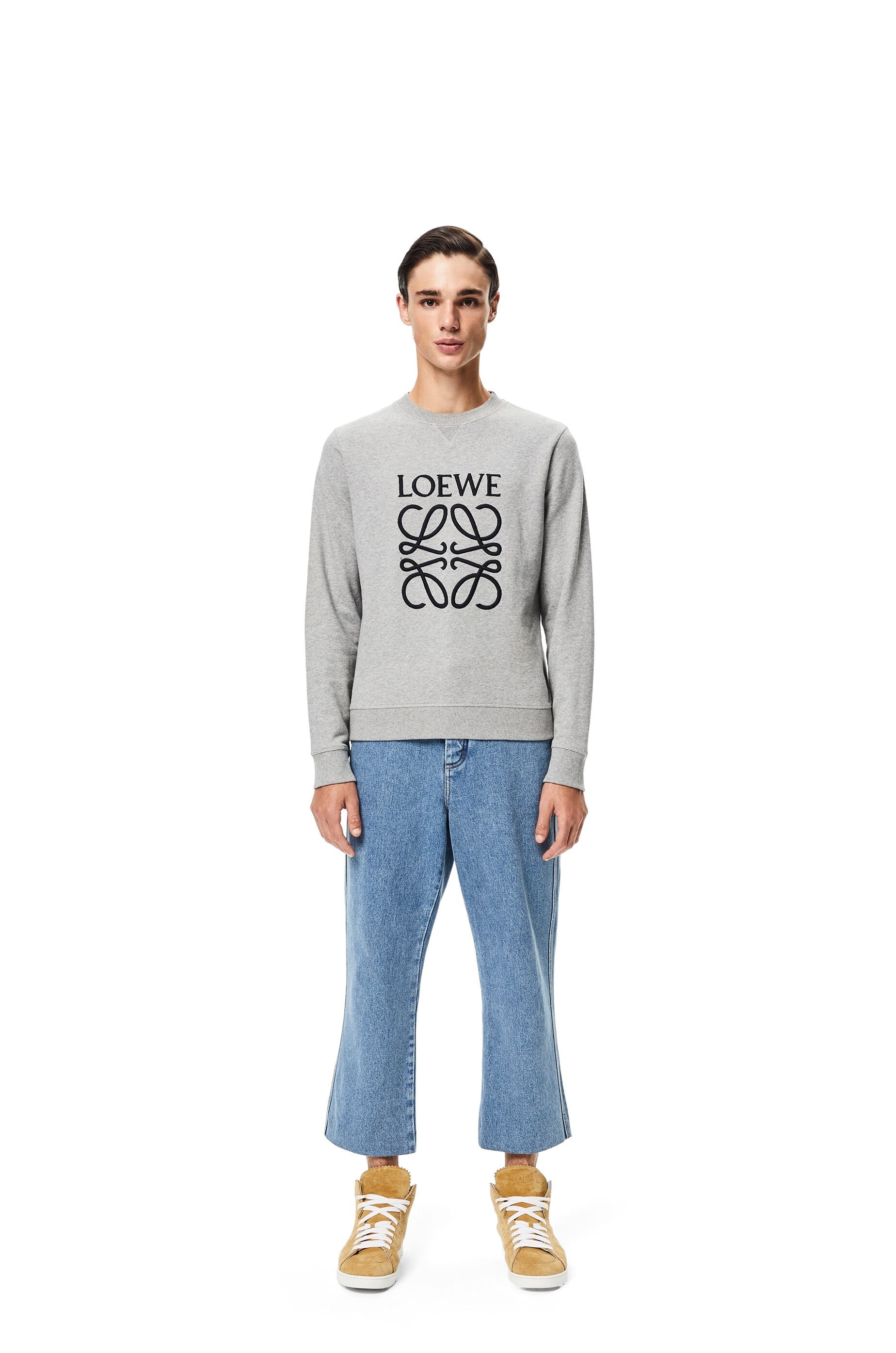 Anagram embroidered sweatshirt in cotton - 2