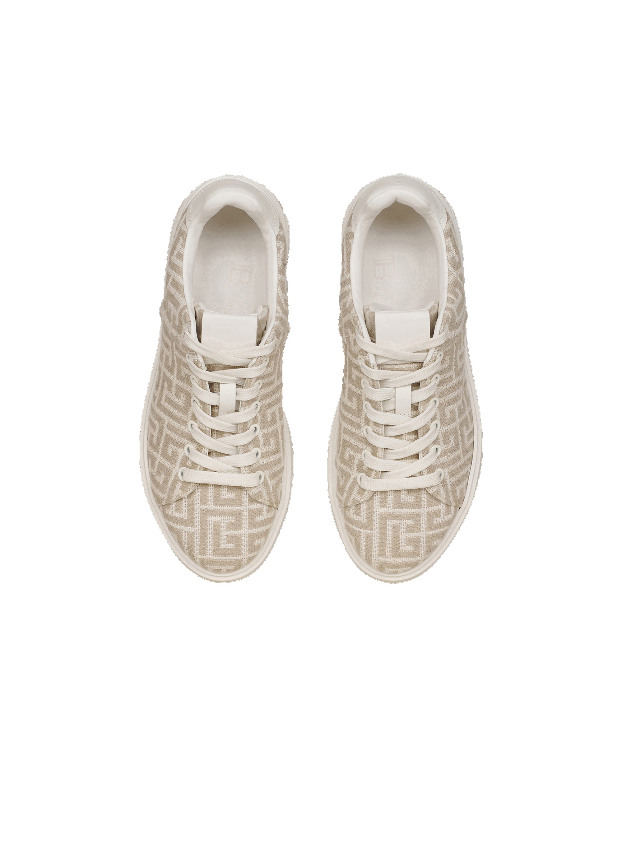 Bicolor jacquard B-Court sneakers - 3