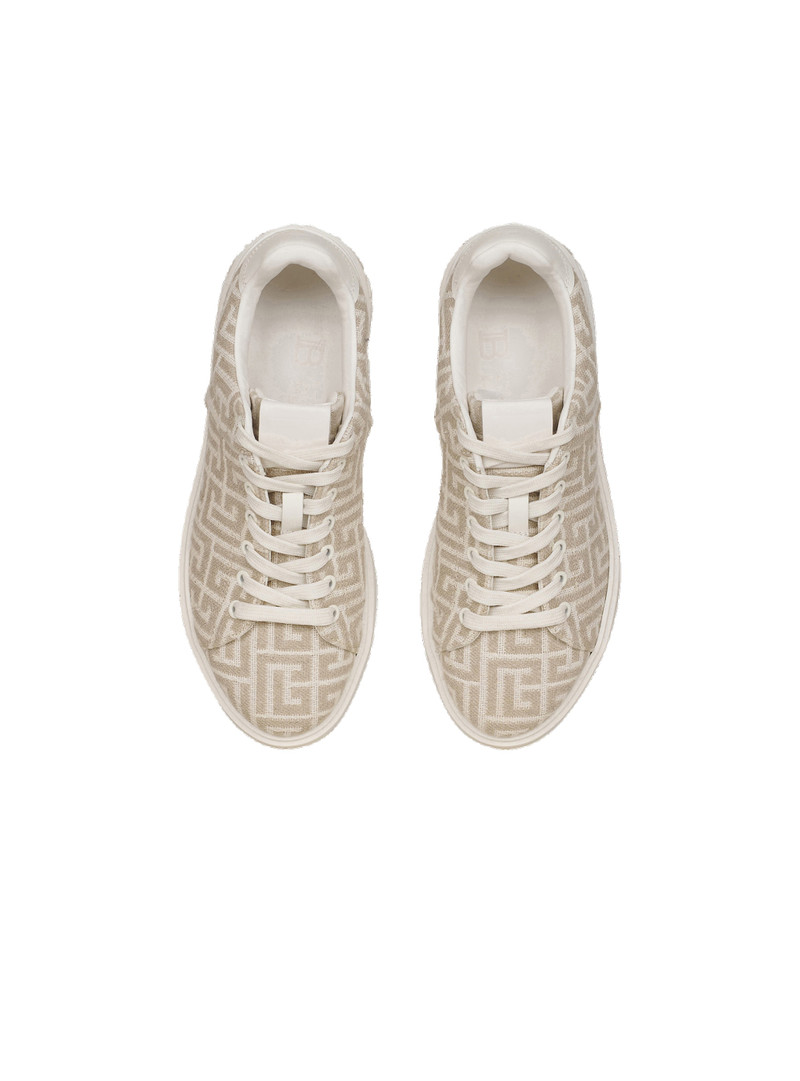 Bicolor jacquard B-Court sneakers 3