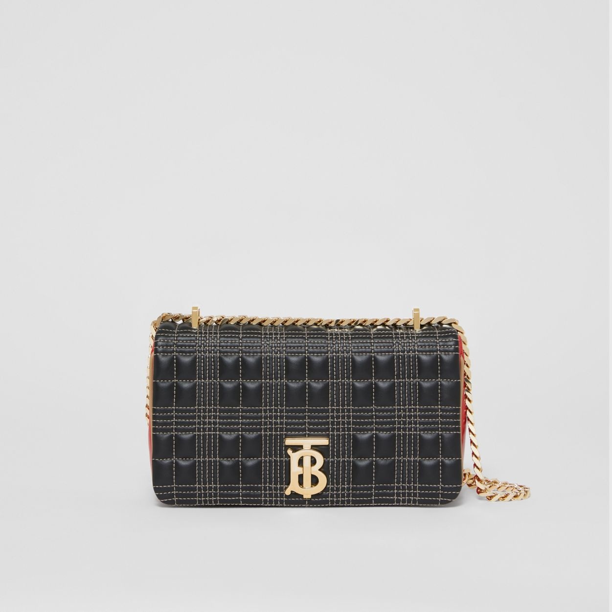 Small Quilted Tri-tone Lambskin Lola Bag - 1