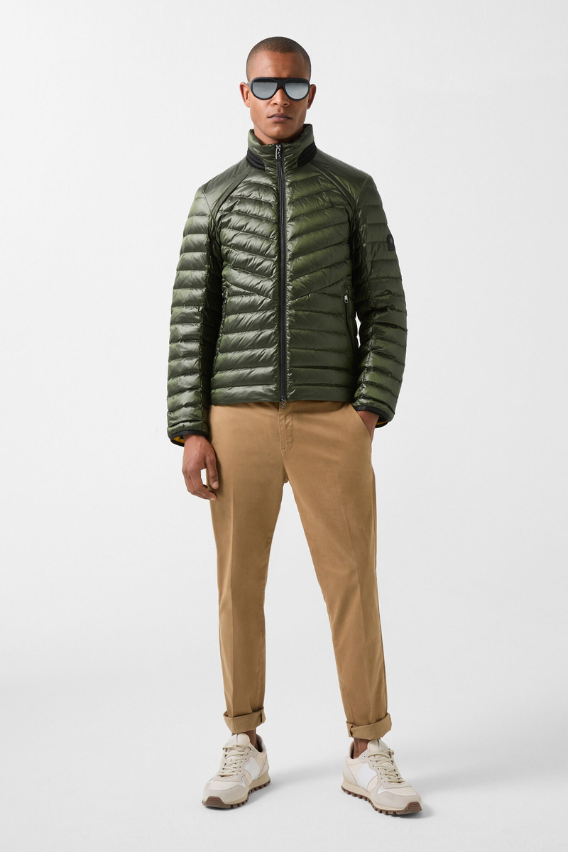 BOGNER Liman Lightweight down jacket in Olive green outlook