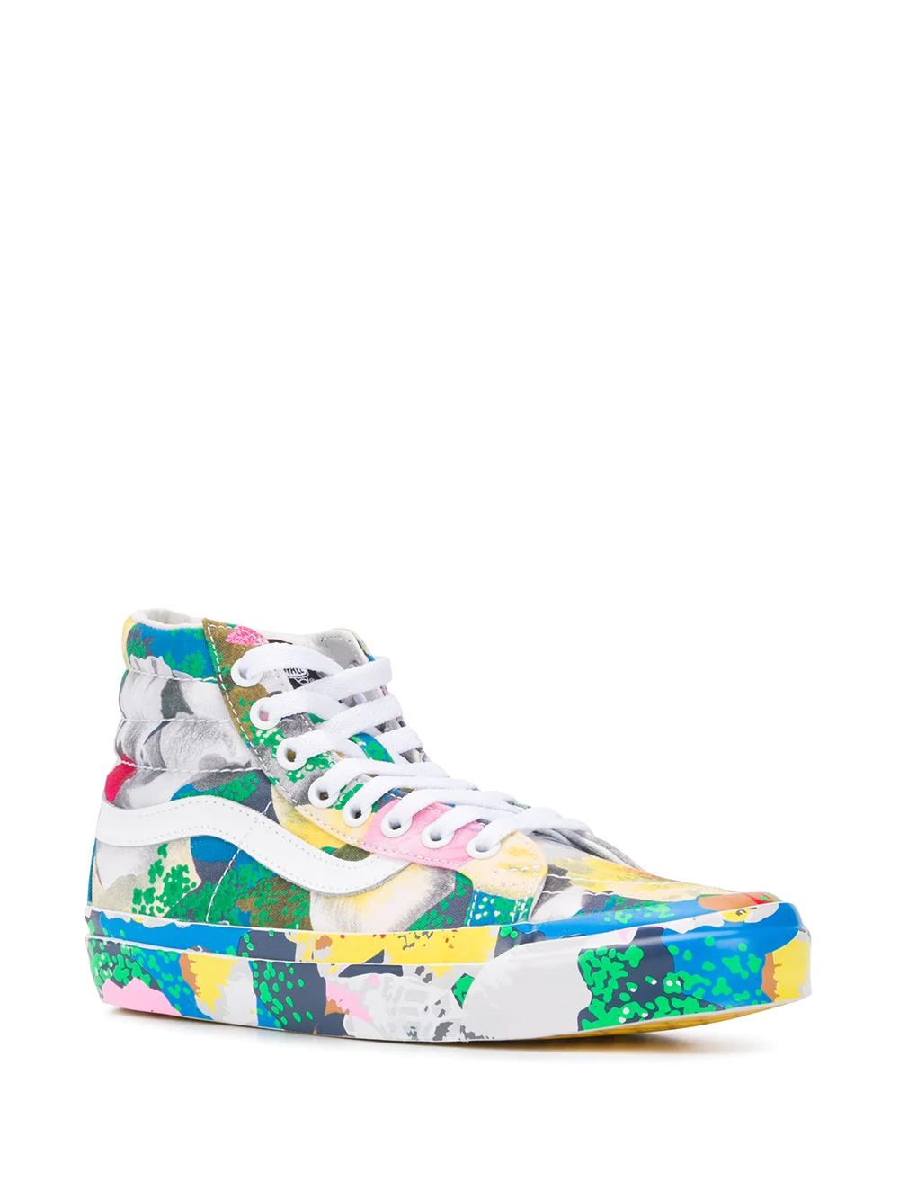 x Vans floral-print Sk8-Hi sneakers - 2