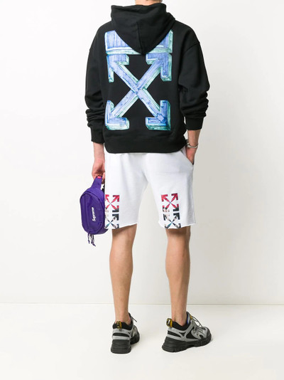 Off-White Caravaggio Painting track shorts outlook