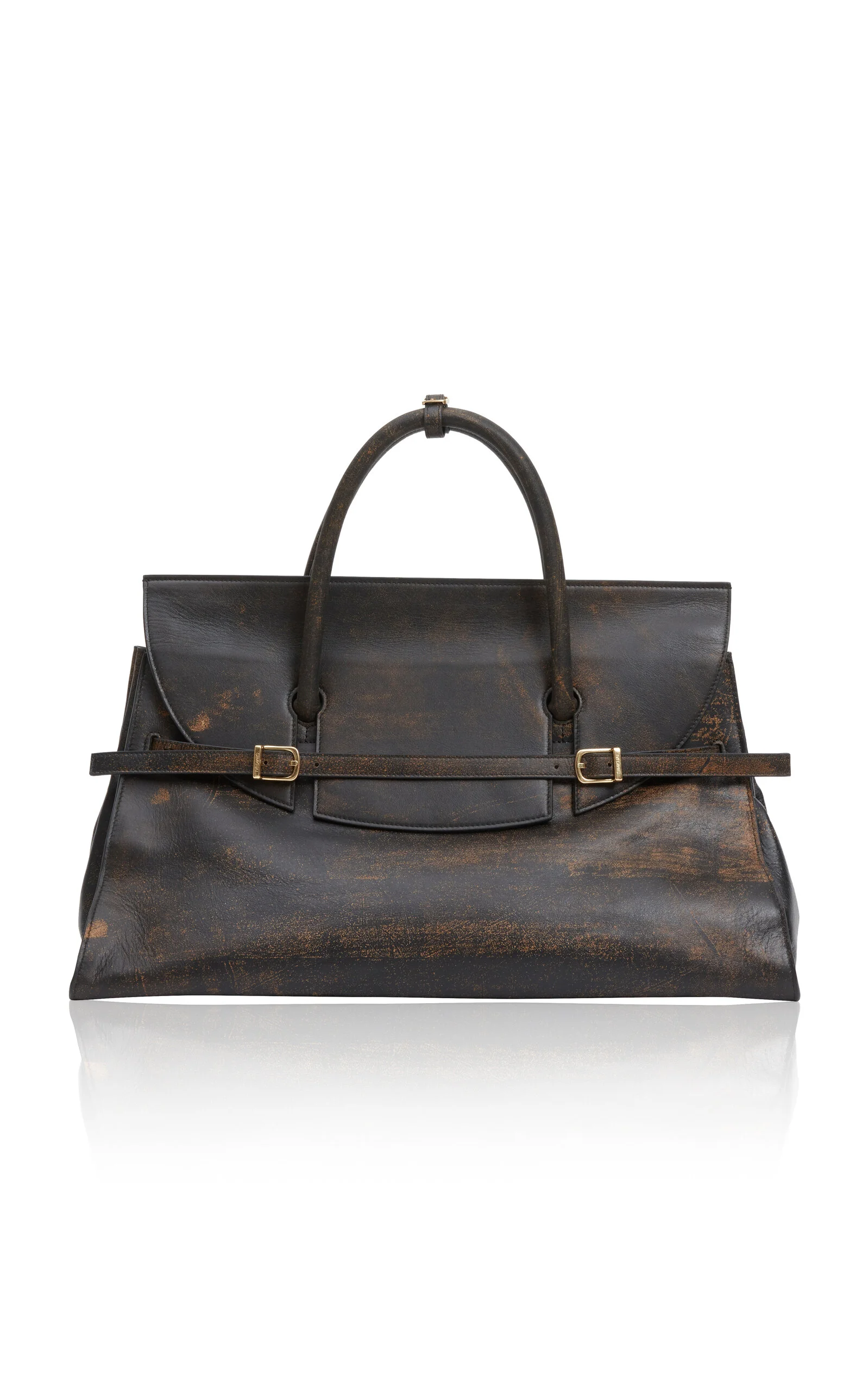 River Leather Top Handle Bag brown - 1