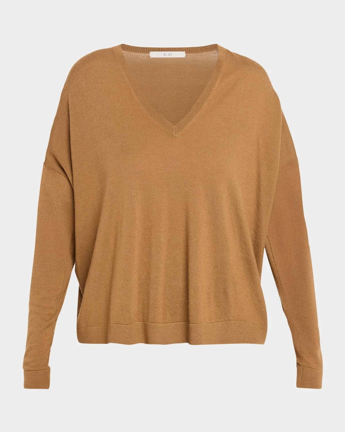 Cashmere V-Neck Sweater - 1